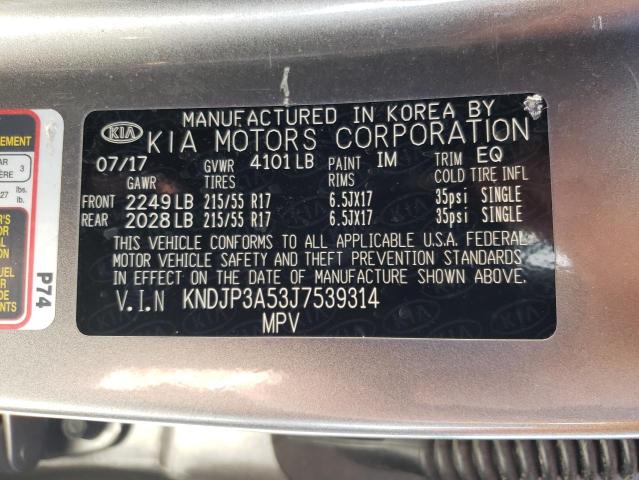 Photo 10 from auction – 2018 KIA SOUL + with VIN KNDJP3A53J7539314
