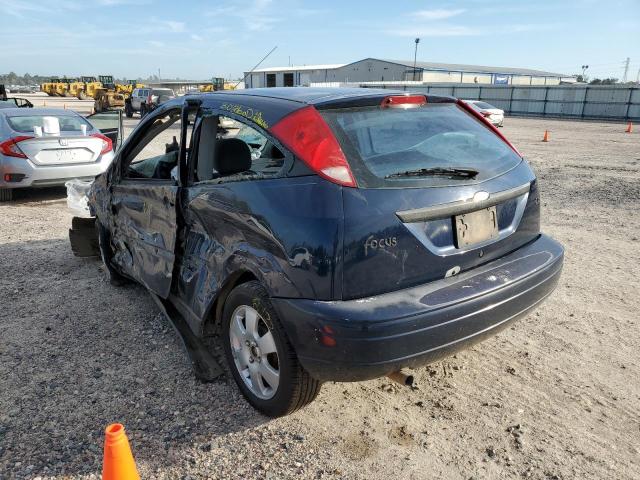 Photo 3 from auction – 2002 FORD FOCUS ZX3 with VIN 3FAFP31342R174100