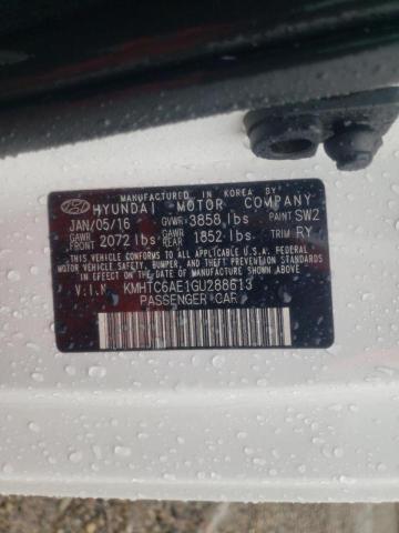 Photo 10 from auction – 2016 HYUNDAI VELOSTER T with VIN KMHTC6AE1GU288613