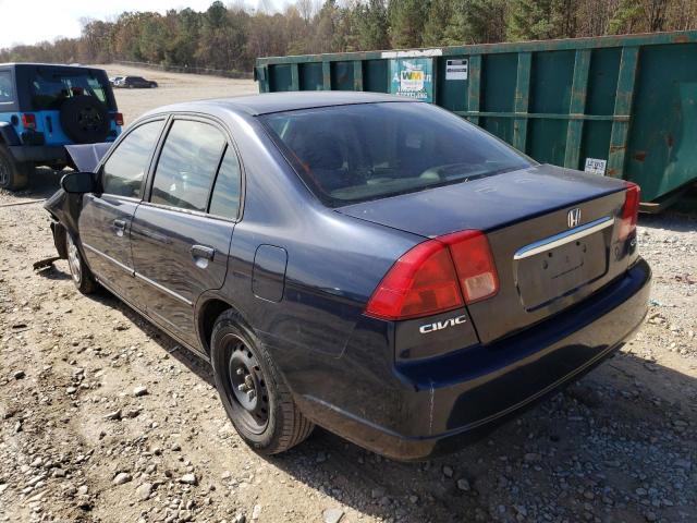 Photo 3 from auction – 2002 HONDA CIVIC EX with VIN 1HGES26702L015603