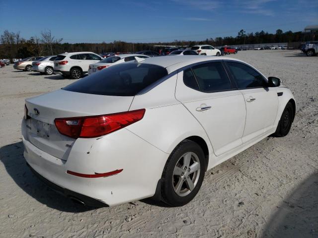 Photo 4 from auction – 2014 KIA OPTIMA LX with VIN KNAGM4A72E5497629