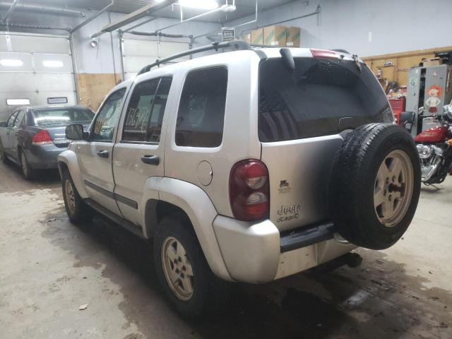 Photo 3 from auction – 2007 JEEP LIBERTY SP with VIN 1J4GL48K57W705123