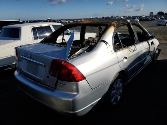 Photo 4 from auction – 2001 HONDA CIVIC EX with VIN 1HGES26771L023549