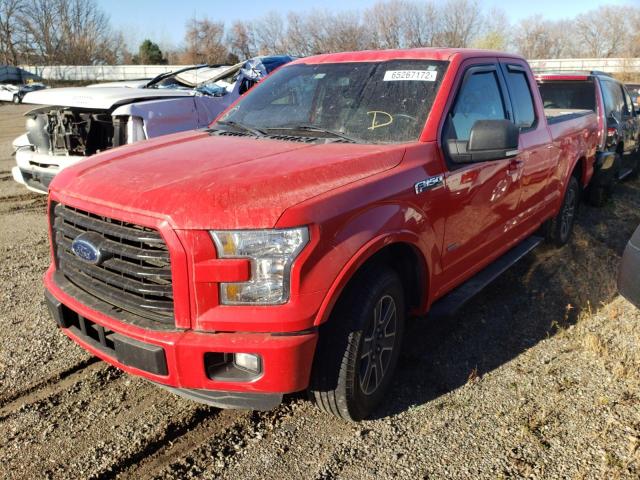 Photo 2 from auction – 2016 FORD F150 SUPER with VIN 1FTEX1CP4GKF91514