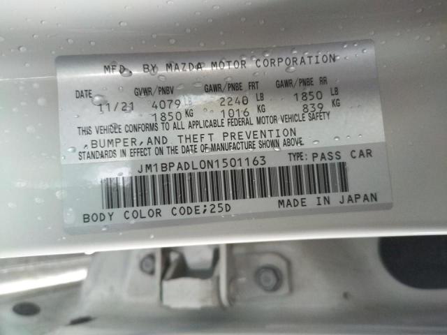 Photo 10 from auction – 2022 MAZDA 3 PREMIUM with VIN JM1BPADL0N1501163