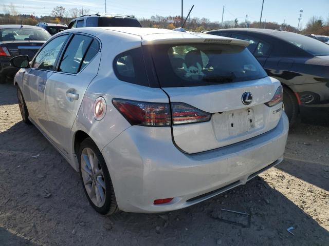 Photo 3 from auction – 2013 LEXUS CT 200 with VIN JTHKD5BH3D2150951