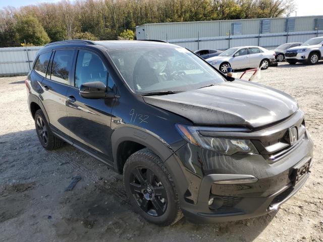Photo 1 from auction – 2022 HONDA PILOT TRAI with VIN 5FNYF6H8XNB045308