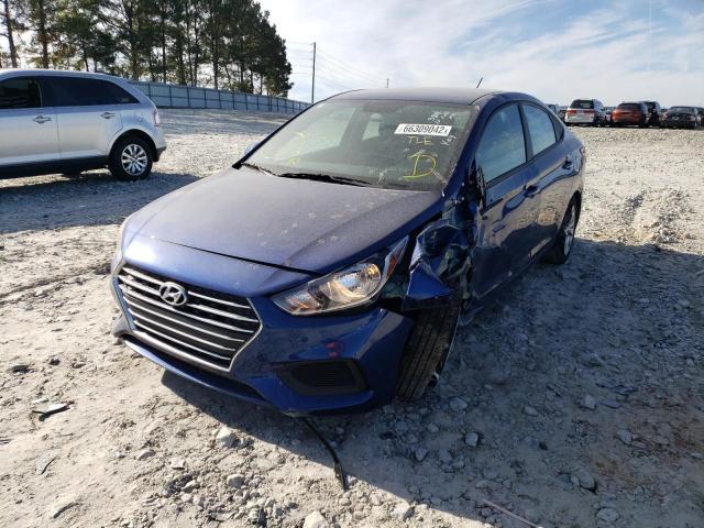 Photo 2 from auction – 2022 HYUNDAI ACCENT SE with VIN 3KPC24A63NE163662