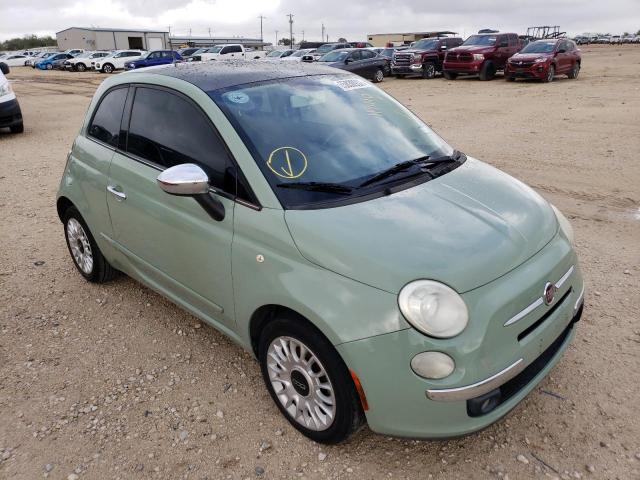 FIAT 500 LOUNGE 2012 with VIN 3C3CFFCR0CT128517 - Photo from auction