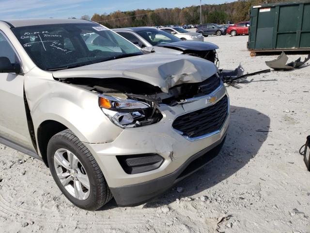 Photo 9 from auction – 2016 CHEVROLET EQUINOX LS with VIN 2GNALBEK1G1136855
