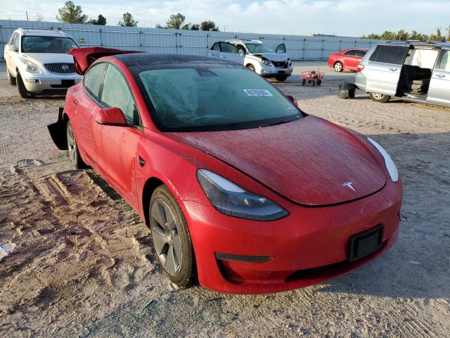 TESLA MODEL 3 2022 with VIN 5YJ3E1EA8NF118621 - Photo from auction