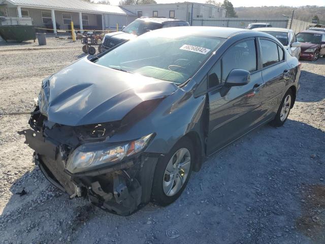 Photo 2 from auction – 2013 HONDA CIVIC with VIN 19XFB2F52DE089165