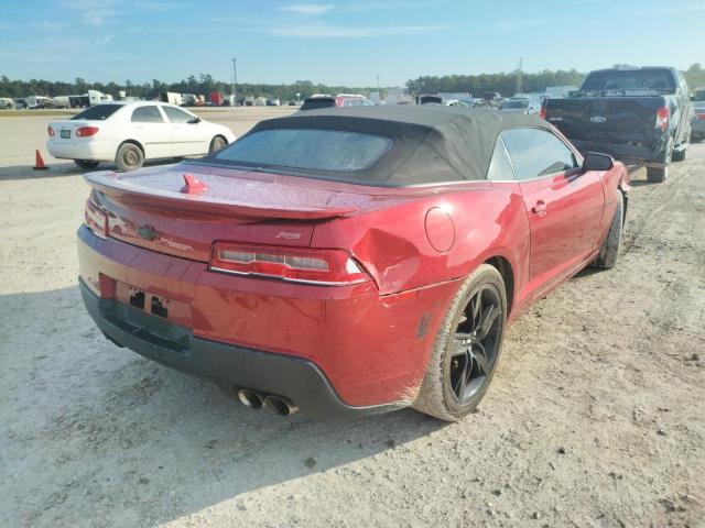Photo 4 from auction – 2014 CHEVROLET CAMARO LT with VIN 2G1FG3D35E9265448