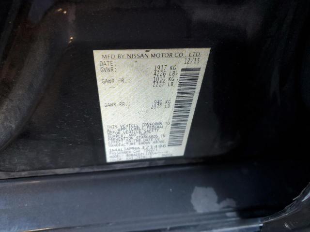 Photo 10 from auction – 2016 NISSAN ALTIMA 2.5 with VIN 1N4AL3AP9GN321496
