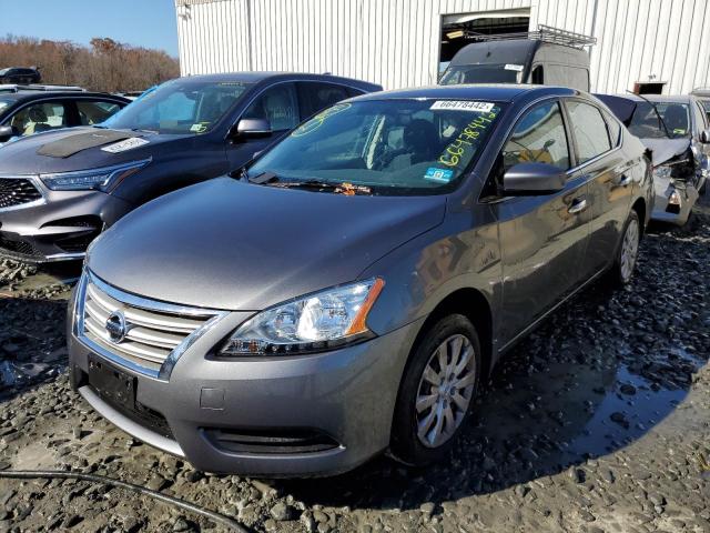 Photo 2 from auction – 2015 NISSAN SENTRA S with VIN 3N1AB7AP3FL684074