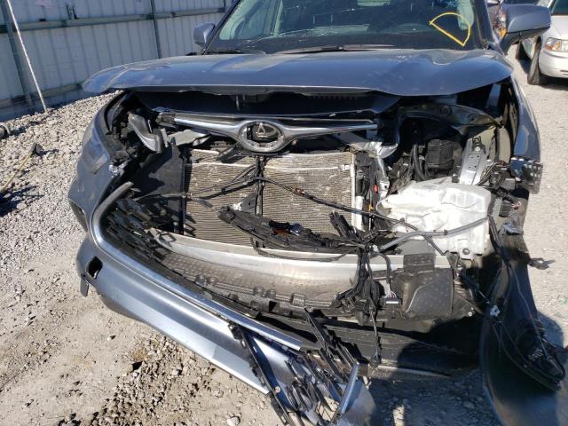 Photo 9 from auction – 2022 TOYOTA HIGHLANDER with VIN 5TDFZRBH9NS204095