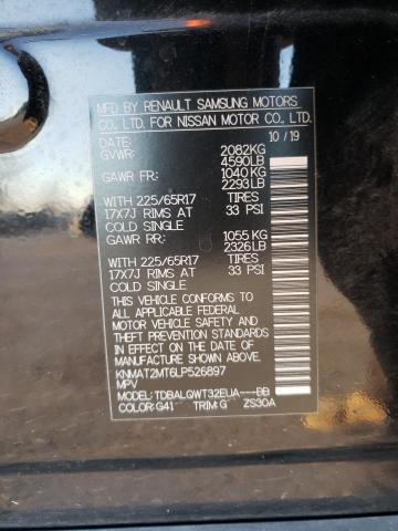 Photo 10 from auction – 2020 NISSAN ROGUE S with VIN KNMAT2MT6LP526897