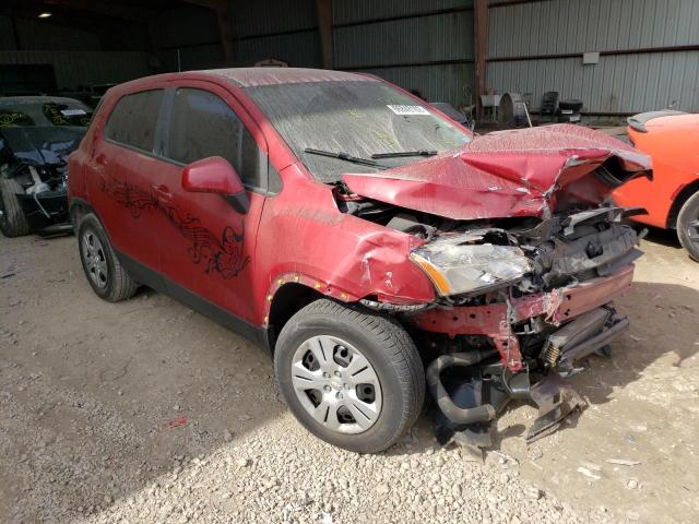 CHEVROLET TRAX LS 2015 with VIN KL7CJKSB3FB253974 - Photo from auction