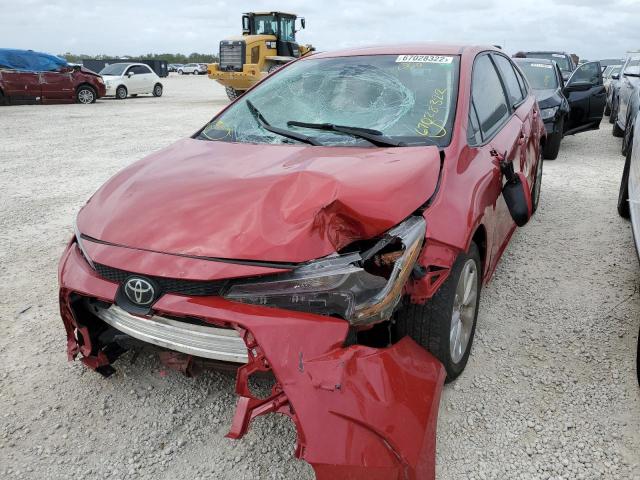 Photo 9 from auction – 2021 TOYOTA COROLLA LE with VIN 5YFVPMAE8MP236460