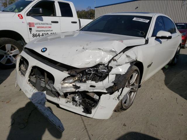 Photo 2 from auction – 2014 BMW 750 LI with VIN WBAYE8C51ED780338