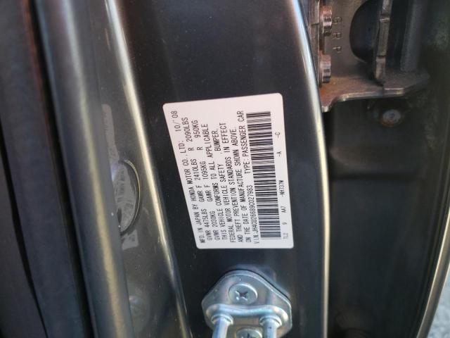 Photo 10 from auction – 2009 ACURA TSX with VIN JH4CU26689C027983