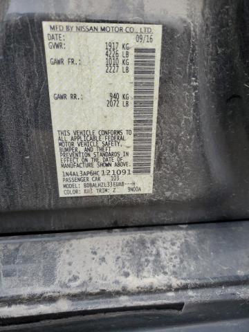 Photo 10 from auction – 2017 NISSAN ALTIMA 2.5 with VIN 1N4AL3AP6HC121091