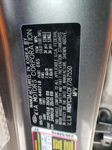 Photo 10 from auction – 2015 KIA SPORTAGE E with VIN KNDPC3AC0F7787550