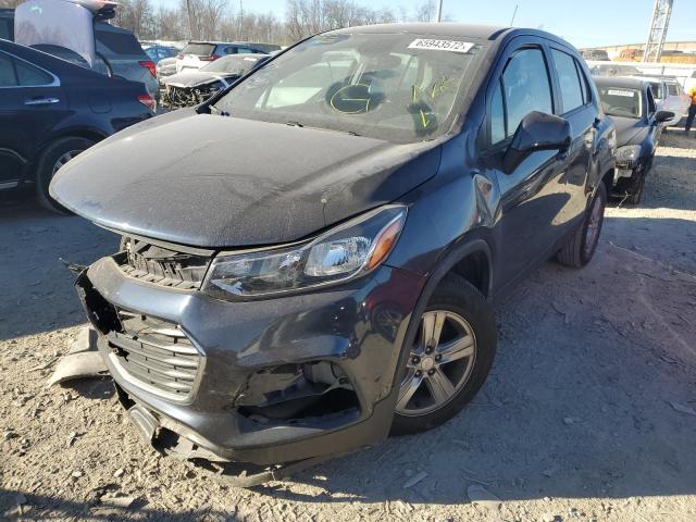 Photo 2 from auction – 2019 CHEVROLET TRAX LS with VIN 3GNCJKSB4KL210151