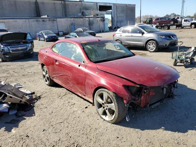LEXUS IS 250 2010 with VIN JTHFF2C22A2512395 - Photo from auction