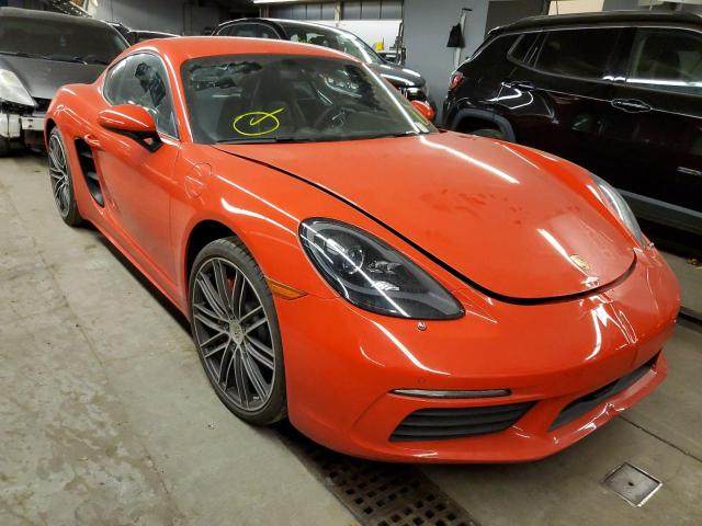 PORSCHE CAYMAN S 2018 with VIN WP0AB2A81JS278118 - Photo from auction
