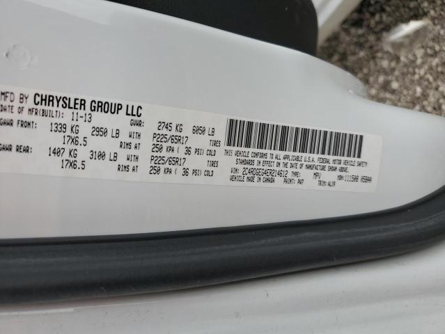 Photo 10 from auction – 2014 DODGE GRAND CARA with VIN 2C4RDGEG4ER214612