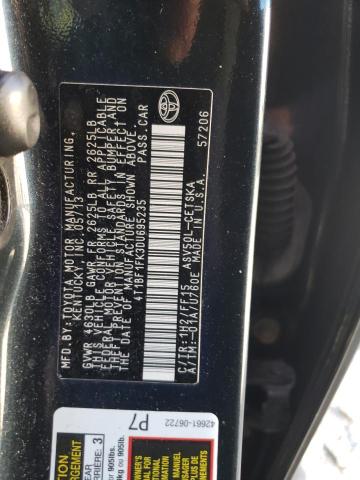 Photo 10 from auction – 2013 TOYOTA CAMRY L with VIN 4T1BF1FK3DU695235
