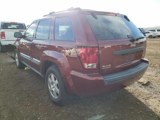 Photo 3 from auction – 2008 JEEP GRAND CHER with VIN 1J8GR48K48C145126