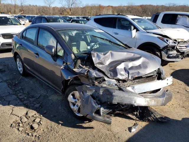 HONDA CIVIC LX 2014 with VIN 19XFB2F56EE201922 - Photo from auction