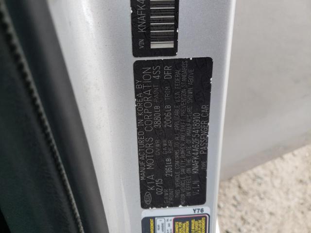 Photo 10 from auction – 2015 KIA FORTE LX with VIN KNAFK4A62F5418910