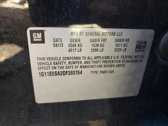 Photo 10 from auction – 2013 CHEVROLET MALIBU 2LT with VIN 1G11E5SA2DF283764
