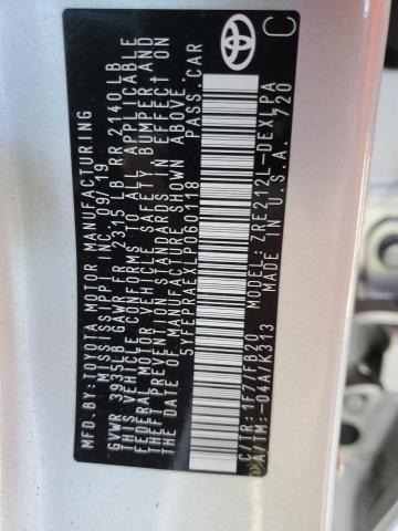 Photo 10 from auction – 2020 TOYOTA COROLLA LE with VIN 5YFEPRAEXLP060118