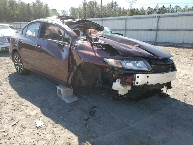 Photo 1 from auction – 2015 HONDA CIVIC EXL with VIN 19XFB2F92FE056690