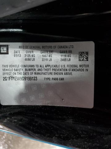 Photo 10 from auction – 2013 CHEVROLET CAMARO 2SS with VIN 2G1FT1EW9D9199123