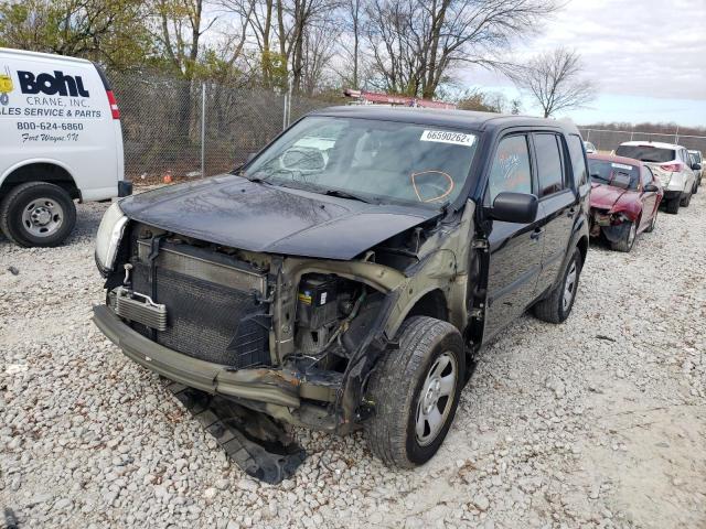 Photo 2 from auction – 2013 HONDA PILOT LX with VIN 5FNYF4H2XDB008807
