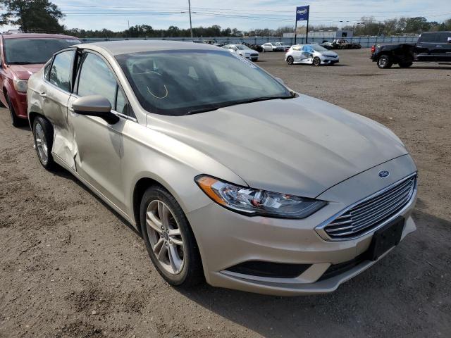 FORD FUSION SE 2018 with VIN 3FA6P0HD4JR135440 - Photo from auction