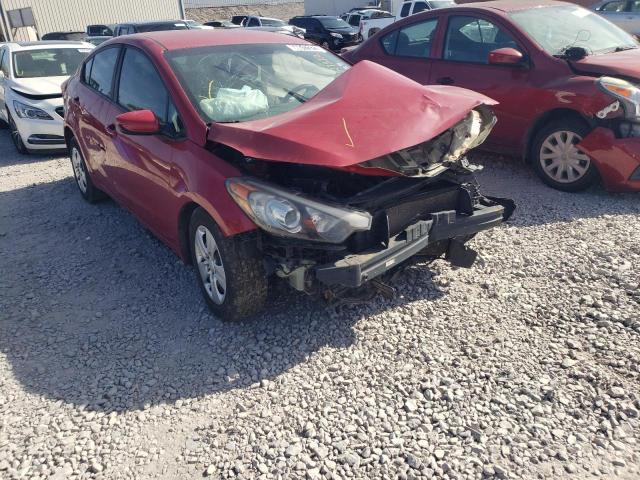 KIA FORTE LX 2016 with VIN KNAFK4A6XG5593939 - Photo from auction