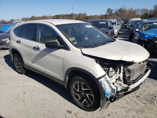 HONDA CR-V SE 2016 with VIN 5J6RM4H42GL126728 - Photo from auction
