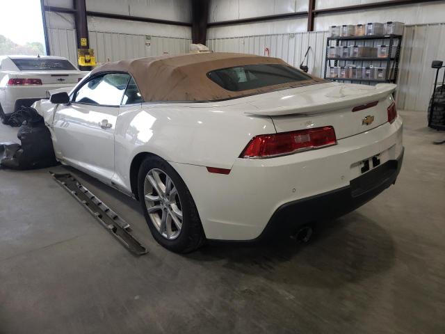 Photo 3 from auction – 2015 CHEVROLET CAMARO LT with VIN 2G1FD3D38F9118048