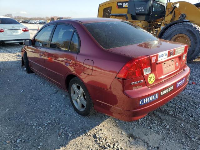 Photo 3 from auction – 2005 HONDA CIVIC EX with VIN 2HGES26755H553652