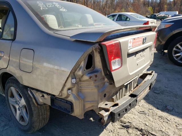 Photo 9 from auction – 2004 HONDA CIVIC EX with VIN 2HGES268X4H537437