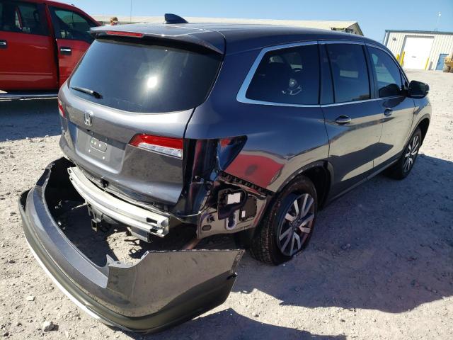 Photo 4 from auction – 2021 HONDA PILOT EXL with VIN 5FNYF5H56MB039245