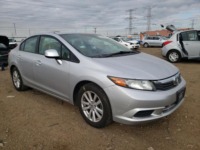 HONDA CIVIC EX 2012 with VIN 19XFB2F89CE035130 - Photo from auction