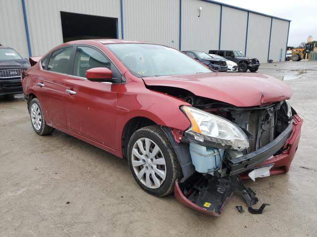 NISSAN SENTRA S 2014 with VIN 3N1AB7AP1EY276223 - Photo from auction