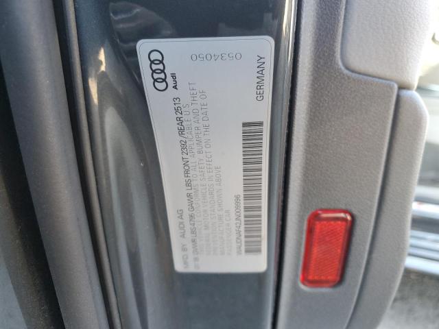 Photo 10 from auction – 2018 AUDI A4 PREMIUM with VIN WAUDNAF42JN009996